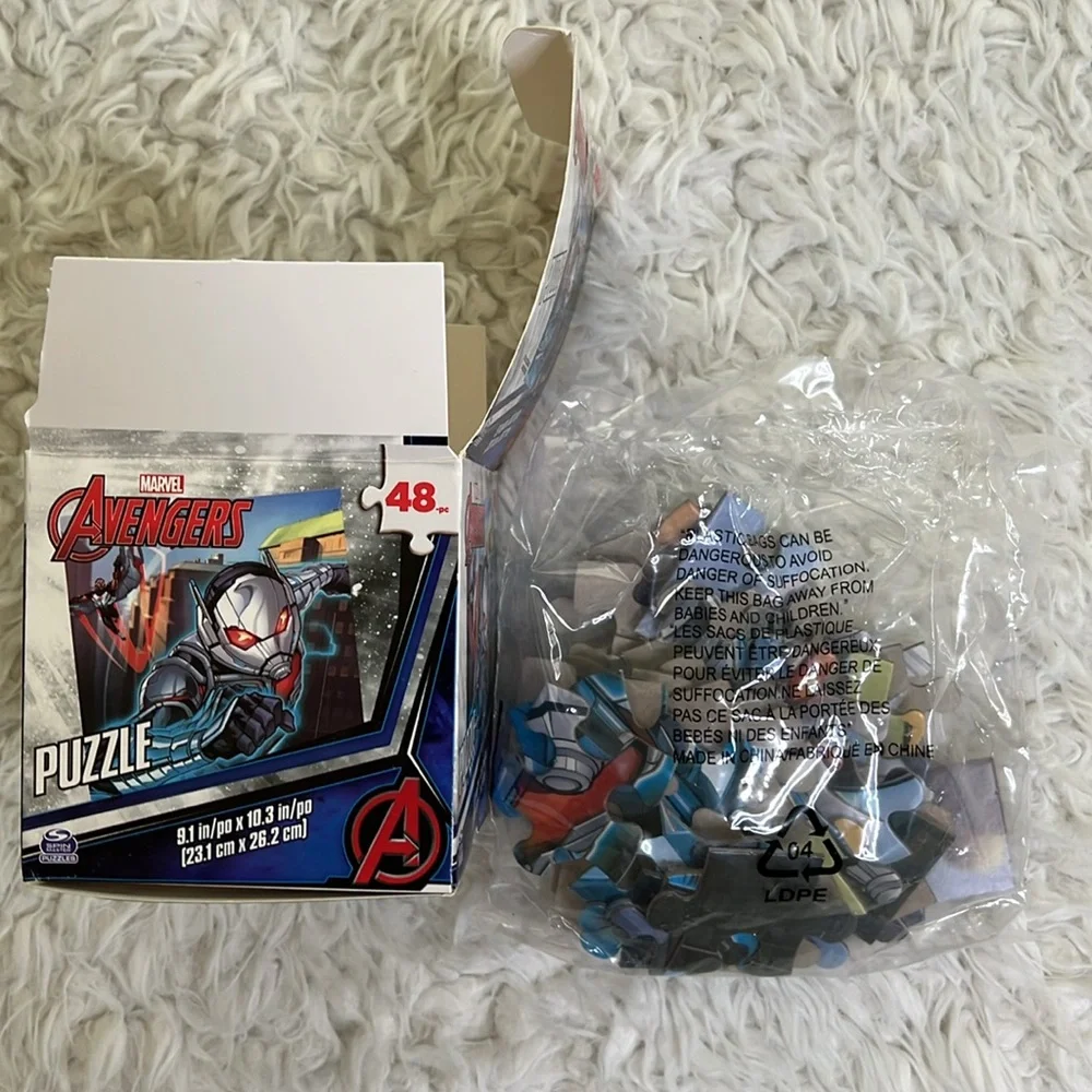Marvel Avengers Antman Puzzle Kids Games Superhero